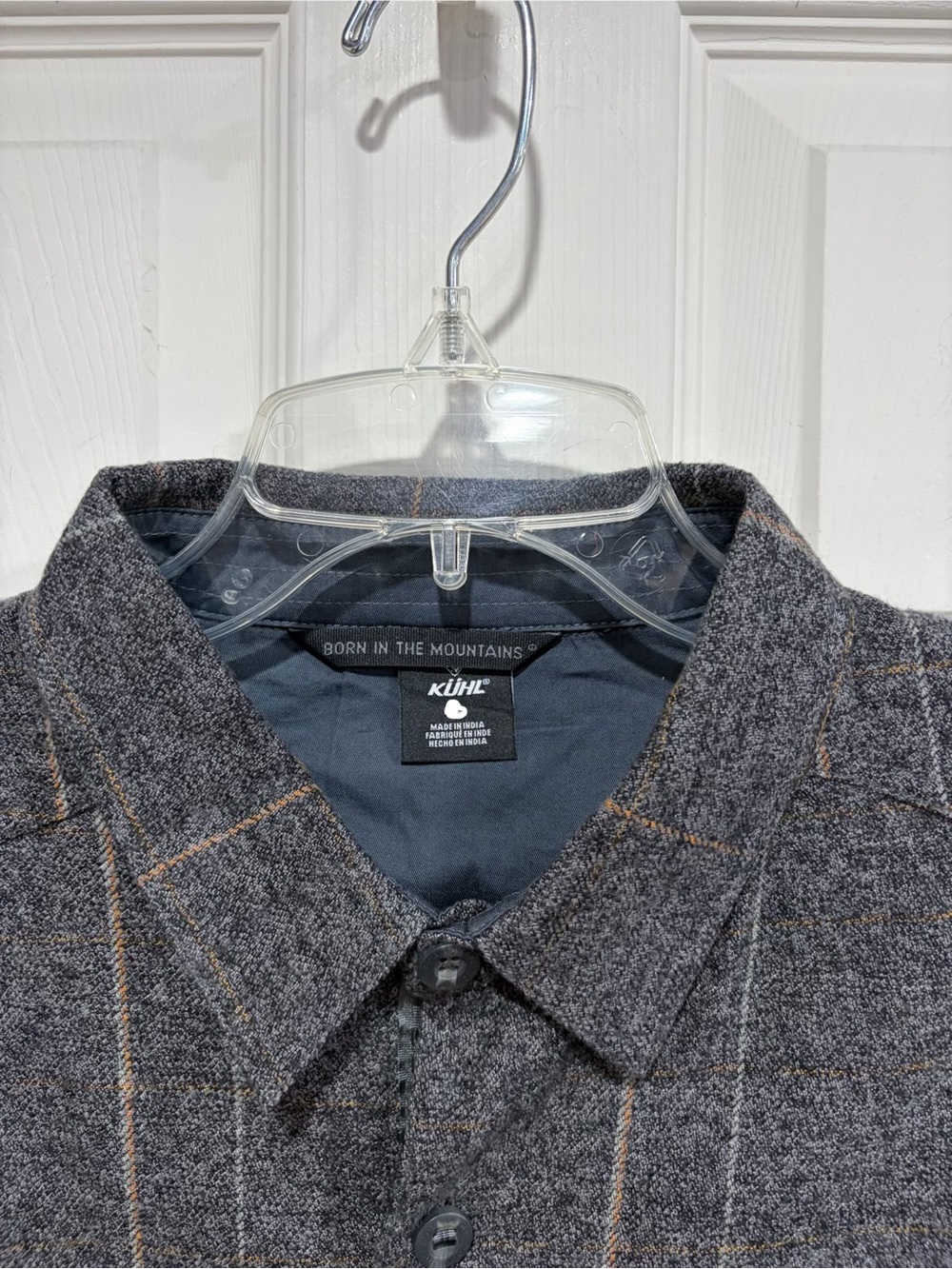 Kuhl Men's XL Deviatr Shirt-Jac Shirt Jacket Black NWT Plaid Flannel Pockets - Picture 6 of 10